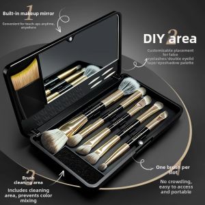 Mili | Beginner Multiple Functions Dual Head Makeup Brushes Set