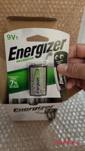Pin vuông sạc 9V Energizer 175mAh chính hãng sử dụng cho micro điều khiển đồ chơi máy đo điện tử