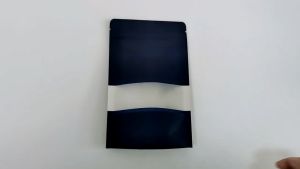 (10 Pcs) Standing Pouch Alumunium Windows Hitam 20 x 30 | Kemasan Serbaguna | Kemasan Ziplock