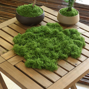 Artificial Green Plants Polyester Moss Grass Home Living Room Garden Decoration Mini Landscape Fake Flower DIY Crafts