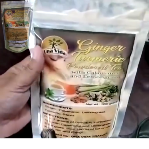 Una Vida Ginger Turmeric powder 100% Original Ginger turmeric | Organic and Fresh | Herbal Tea for Health and Wellness