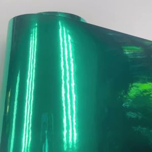 Phim Dán Vinyl Phủ Gương Màu Xanh Teal Bóng Cao Cấp Tự Dính Chất Liệu PVC Phủ Điện Phân Dùng Cho Xe Hơi