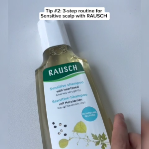 (Bundle of 2) RAUSCH Sensitive Shampoo with Heartseed Duo - For Sensitive and Irritated Scalp 2x200ml