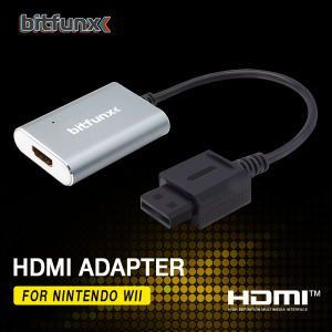 Bitfunx HDMI™ Adapter for Nintendo Wii NTSC PAL Retro Game Consoles HD Connector Plug And Play