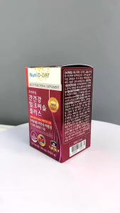 Viên uống bổ gan thải độc Nutri D-Day Liver Health Milk Thistle Plus Hộp 30 viên