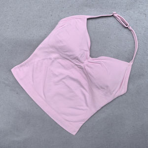 Adjustable Longline Strappy Yoga Vest Gym Clothes Women Scrunch Built-in Bra With Removable Cups Yoga Tank Tops Sports Vest