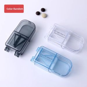 Portable Medicine Slicer Tablet Cutter Small Size Pill Box Organizer 7 Day Splitter Home Use Medicine Dosing Tool