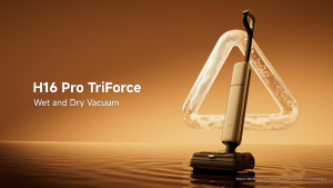 Dreame H16 Pro TriForce Wet and Dry Vacuum 200C Steam Sterilization 90C Hot Water Wash Mousse-Like Foam 30000Pa Suction 99.9999% Germ-Free TUV SUD Certified TangleCut 100% Tangle-Free 9.85cm Ultra-Slim 72min Runtime Pet Family Home