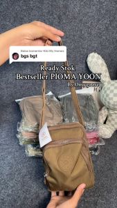 OMYGOOSE TAS SELEMPANG WANITA  / TAS HP NYLON WATERPROOF / P0046 PIOMA YOON