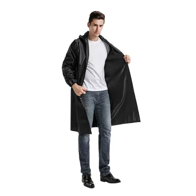 Áo Mưa Vải Oxford Chống Thấm Nước Dành Cho Người Lớn Một Mảnh Phản Quang Giữ Ấm Chống Gió Dùng Cho Ngoài Trời Cắm Trại Chống Lũ Bộ Đồ Đi Xe Máy