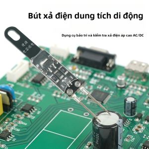 Bút Xả Tụ Điện 1000µF Công Cụ Kiểm Tra Điện Áp Cao AC/DC Di Động Để Bảo Trì Mạch Điện Bút Xả Điện Di Động