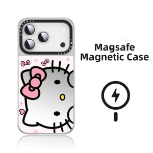 VORRYELL | Silicone Shockproof Magnetic Mirror Phone Case