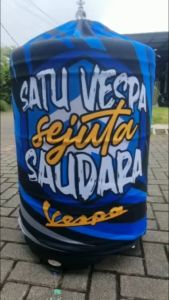 Kerodong Sangkar murai full printing model terbaru