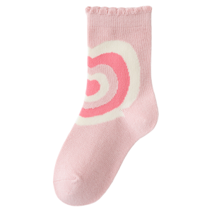 Tất bé gái MiiOW vải cotton mềm mại không viền dài đến bắp chân