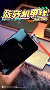 120W 6A Gaming 180° Rotating Super Fast Charge Cable Mobile Game Type-C Charger Liquid Silicone Cable For Xiaomi I Phone