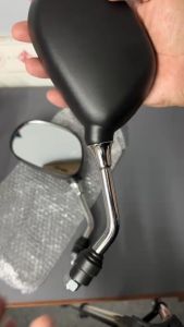 Kính/ Gương chiếu hậu SPARK H2C - chân xi inox cứng cáp bền chắc chân 10 li thuận - gắn mọi loại xe