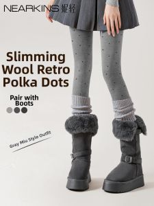 NEARKINS | Dotted Thermal Leggings