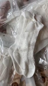 TâtVớ Đính Nơ Dễ Thương Cho Bé Gáimàu trơn nhẹ nhàngsang đẹp.