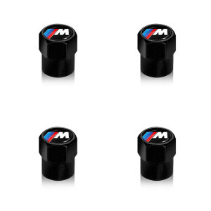BMW | 4Pcs Car Wheel Tire Valve Caps Air Stem Covers Accessories For BMW E46 E39 E90 E60 E36 F30 F10 E34 E30 F20 E92 M3 M4 M5 X5 X6