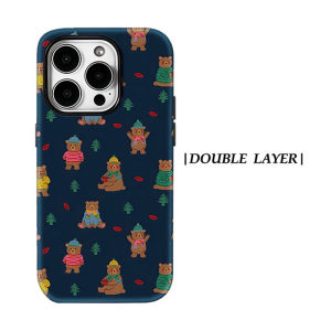 Winter Bears For Magnetic Phone Case for IPhone 17 16 15 14 13 Pro Max Plus Single Double-layer tough Case