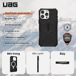 UAG丨Ốp Lưng Hợp iPhone 16 Pro Max Vỏ Mềm Từ Tính Chống Sốc