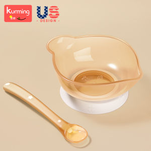 Baby Solid Food Bowl Baby Special PPSU Olecranon Bowl Newborn Feeding Water Eat Rice Cereal Spout Duckbill Bowl Spoon