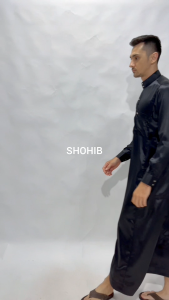 SHOHIB JUBAH PRIA MAROKO MANSET LENGAN PANJANG SLIMFIT