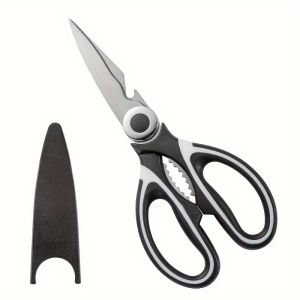 Kéo Nhà Bếp Đa Năng Bằng Thép Không Gỉ - Dụng Cụ Cắt Rau Củ Xương Gà Cá Thực Phẩm Đa Năng Dụng Cụ Gia Đình