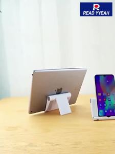 New Portable Foldable Phone Stand with Color Box Adjustable Desktop Cell Phone Holder Universal Support for Smartphone Tablet