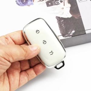 TPU Car Key Case Shell Fob Cover Keychain Accessories for Geely Galaxy EX5 E5 EMI Proton e.MAS 7 5 E8 Starry 8 Cityray L6 L7