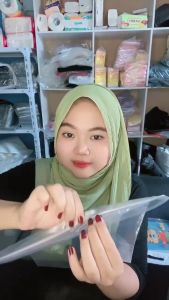 Kantong Plastik Baju Dewasa 25x35 Packing Online Shop Tebal Bahan PE