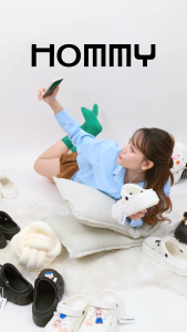 【พื้นหนา 6 CM -รุ่นใหม่2025】Being รองเท้าแตะหัวโต แฟชั่น แบบมีสายรัด ใส่สบาย+จิ๊บบิท (SH-1/1) สีครีม