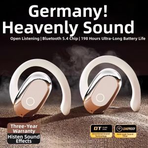 TAOKOU | Bone Conduction Wireless Bluetooth Headset for Sports with Long Battery Life