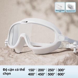 Umay(佑美) | Kính Bơi Khung Lớn HD Chống Mờ Chống Nước Có Độ Cận