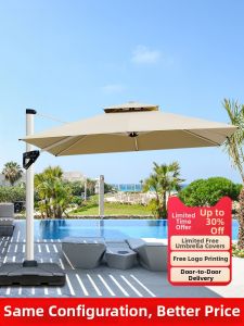 MEIDIHUAFU | Outdoor Sun Block Roman Umbrella