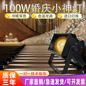 100W Wedding Celebration Mini Face Light LED Stage Lighting Supplemental Light for Banquet Hall And Wedding Hall