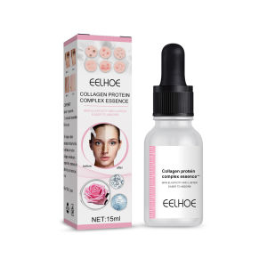 Eelhoe Sheep Placenta Collagen Essence Face Centella Shrink Pores Nourish Essential Oil Smoothes Wrinkles Lighten Dark Spots Improves Skin Tone Facial Serum Anti-Wrinkle Elastic Moisturizing Brightening Boost Collagen Face Serum（15ml）