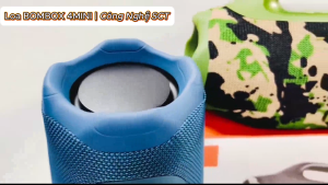 Loa Bluetooth Boombox 4 Mini – Thiết Kế Gọn Âm Thanh Chất Pin Lâu Kết Nối Mọi Thiết Bị - Hỗ Trợ USB & TF