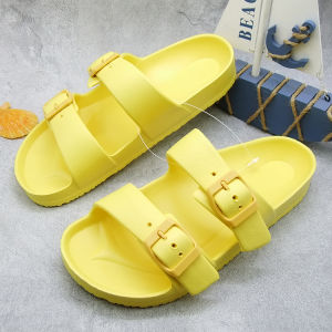 Womens Eva Boken Summer Slippers Men Non Slip Leisure Sandals Soft Bottom Outdoor Fashion plus Size Trend Easiest for Match Men