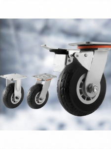 FENGHONGTAO | Heavy Duty Silent Wear-Resistant Caster Wheel 6 Inch