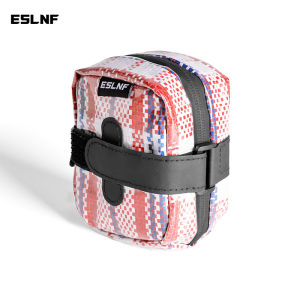 Eslnf(ESLNF) | Túi Xe Đạp Phía Sau Dệt Kim Kẻ Caro Cổ Điển ESLNF Chống Thấm Nước Phụ Kiện Xe Đạp Đường Trường MTB Chất Liệu Polyester Dành Cho Xe Đạp