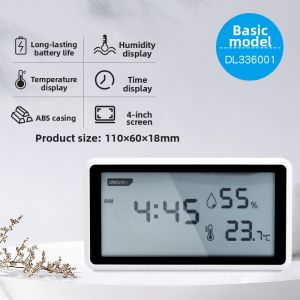 deli | High Precision Infant Room Humidity and Temperature Meter
