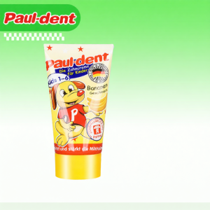 Kem Đánh Răng Mùi Dâu Tây Paul Dent Fluoride Cho Trẻ Em Từ 1-6 Tuổi Chống Sâu Răng Cố Định Răng Hương Bơ Kem Đánh Răng Trẻ Em