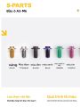 s-parts | Ốc Vít Hợp Kim Titan A3 D13 Đầu Dù M6. 