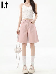 FINGERCROXX | Korean-style Gentle Loose Straight Slim Mid Pants