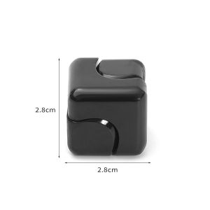 Meade | 4-in-1 Metal Cube Spinner EDC Fidget Toy Desktop Decompression Flipo Flip Stress Relief Juguetes Ansiedad Gift for Adults