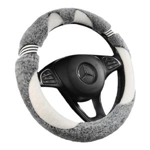 CapitAuto | Cute Anti-slip Sweaty-proof Furry Steering Wheel Cover