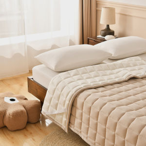 Đệm Giường Bông Cotton Mềm Có Thể Giặt Được Cho Bốn Mùa