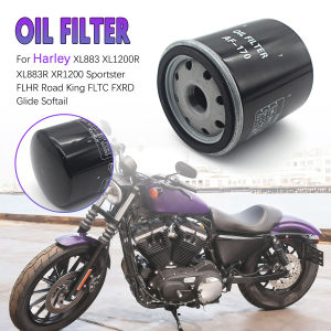 For Harley XL883 XL1200R XL883R XR1200 Sportster FLHR Road King FLTC FXRD Glide Softail 63796-77 Motorcycle Oil Filters
