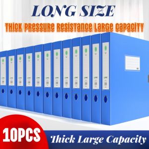 10Pcs Long File Organizer File Box Document Organizer Paper Storage Document Box Folder 35.5*23CM